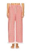 Sleeper Puff Linen Bloomer Lounge Pant