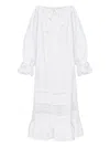 Sleeper Romantica Dress In White