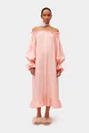 SLEEPER ROMANTICA LOUNGEWEAR DRESS IN ROSE PINK
