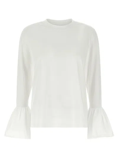 SLEEPER SLEEPER 'RUFFLED' T-SHIRT