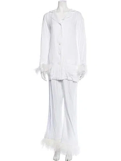 Pre-owned Sleeper Set W/ Tags In White
