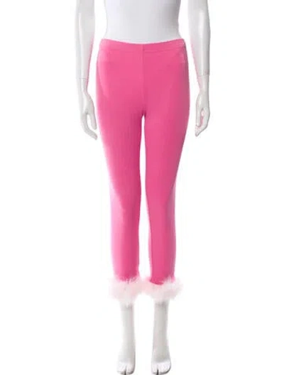 Pre-owned Sleeper Skinny Leg Pants In Pink