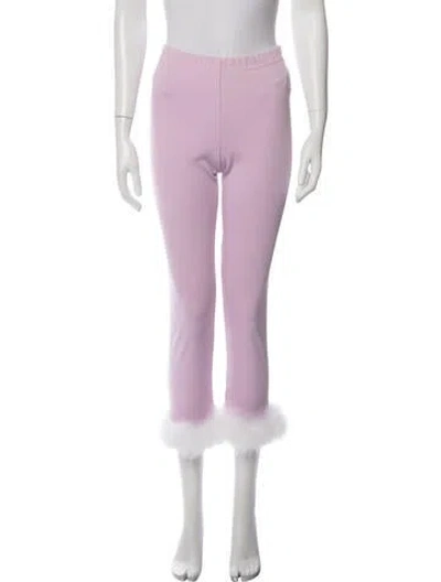 Pre-owned Sleeper Straight Leg Pants W/ Tags In Purple