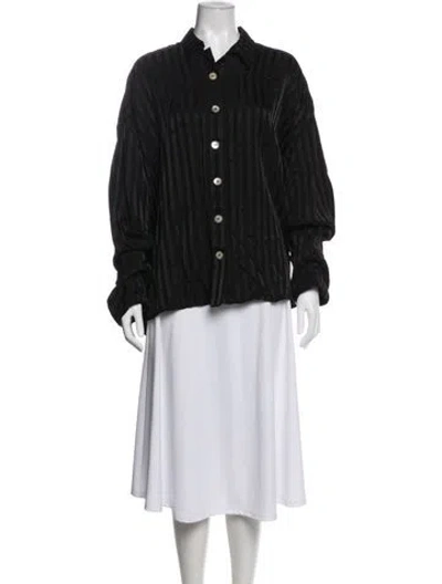 Pre-owned Sleeper Striped Pajamas In Black