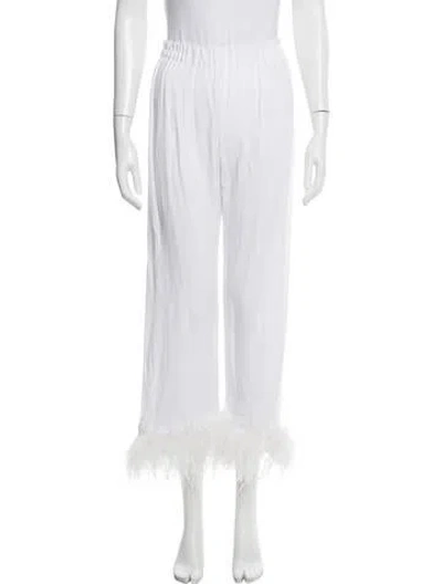 Pre-owned Sleeper Sweatpants In White