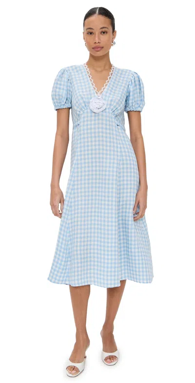Sleeper The Genus Rosa Dress Blue Vichy