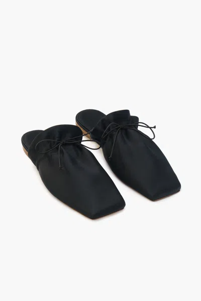 Sleeper The Puff Slippers In Black