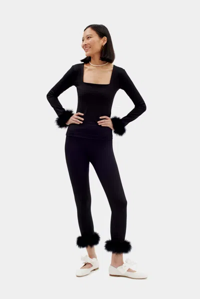 Sleeper The Weekend Chic Set With Leggings In Black