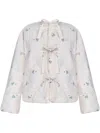 Sleeper Ukiyo Puffer Jacket In Nude