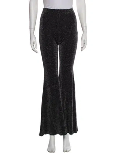 Pre-owned Sleeper Wide Leg Pants In Black