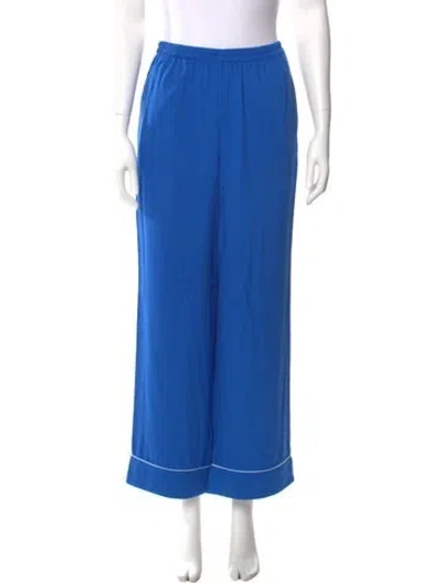 Pre-owned Sleeper Wide Leg Pants In Blue