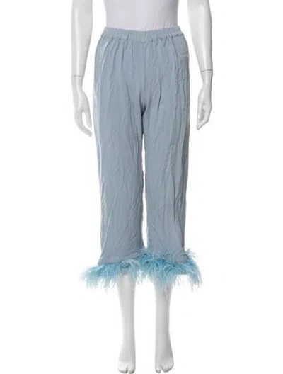 Pre-owned Sleeper Wide Leg Pants In Blue
