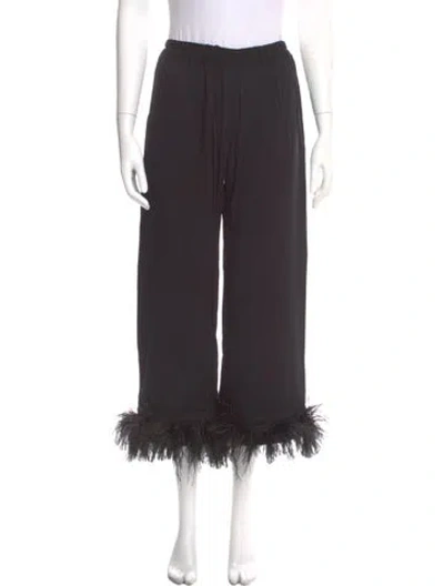 Pre-owned Sleeper Wide Leg Pants In Gray