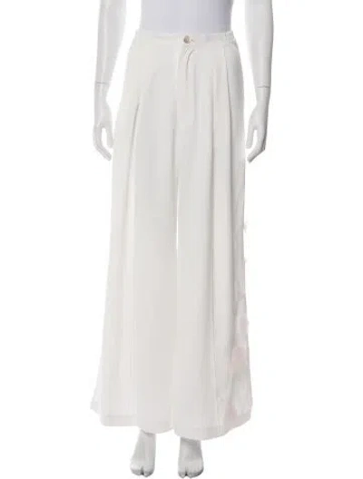 Pre-owned Sleeper Wide Leg Pants In Green