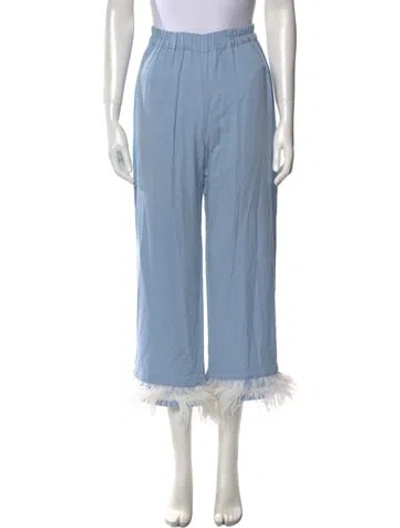 Pre-owned Sleeper Wide Leg Pants In Multi