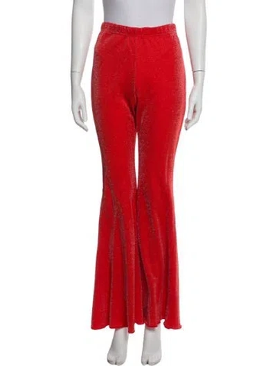 Pre-owned Sleeper Wide Leg Pants In Orange