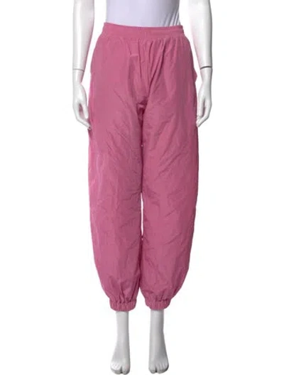 Pre-owned Sleeper Wide Leg Pants In Pink
