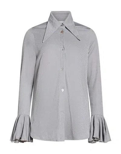 Sleeper Woman Co-ord Silver Size M Polyester, Metallic Fiber, Lycra