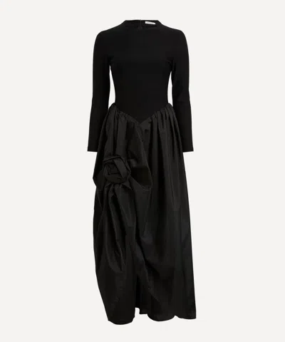 Sleeper Women's Aurora Rose-embellished Maxi-dress