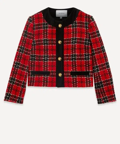 Sleeper Women's Checked Manhattan Tweed Jacket