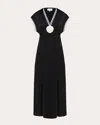Sleeper The Genus Satin Dress In Black
