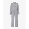 Sleeper Lyra Cotton-poplin Pyjama Set In Black