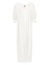 Sleeper White Zephir Maxi Dress In White