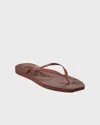 Sleepers Tapered Flip Flop Brun