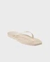 Sleepers Tapered Flip Flop Egg Shell