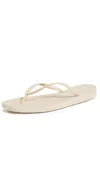 Sleepers Tapered Flip Flops Eggnog In Eggnog