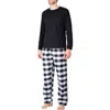 Sleephero Long Sleeve Pajama T-shirt & Pants Set In Multi