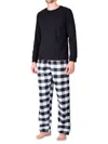 Sleephero Flannel Pajama Set In Black