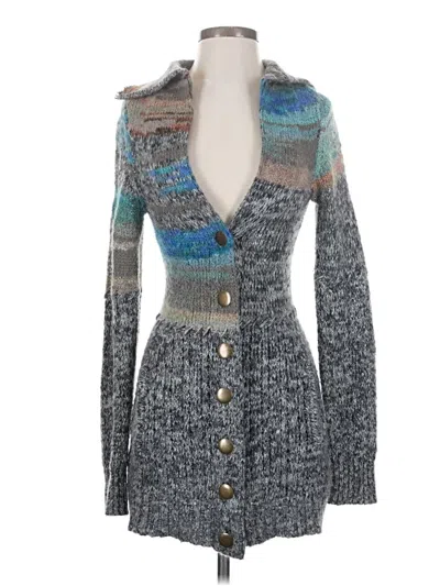 Pre-owned Sleeping On Snow Cardigan Sweater In Gray