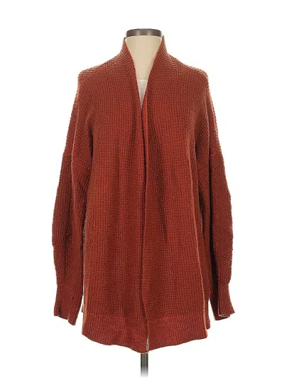 Pre-owned Sleeping On Snow Cardigan Sweater In Red