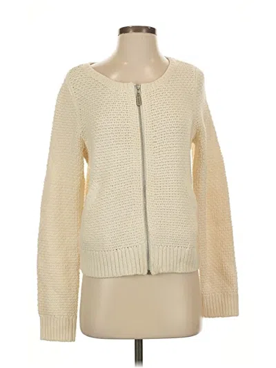 Pre-owned Sleeping On Snow Cardigan Sweater In White