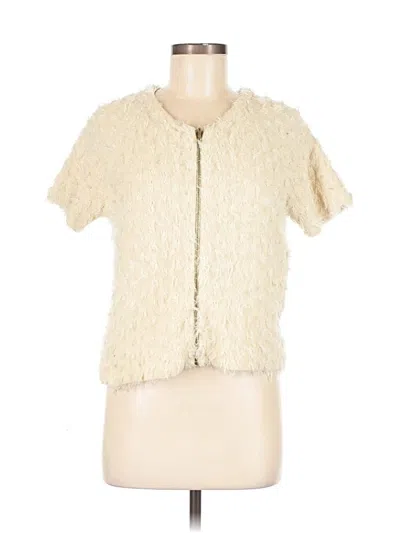 Pre-owned Sleeping On Snow Cardigan Sweater In White