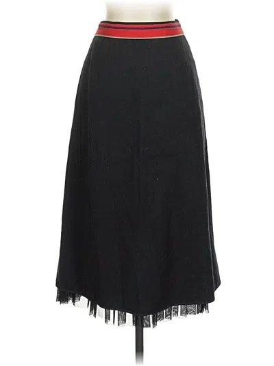Pre-owned Sleeping On Snow Formal Skirt In Black