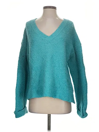 Pre-owned Sleeping On Snow Pullover Sweater In Blue