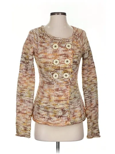 Pre-owned Sleeping On Snow Wool Pullover Sweater In Gold