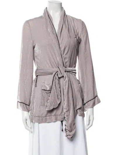 Pre-owned Sleeping With Jacques Pajamas In Neutral