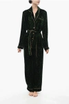 Sleepwalker Velvet Pyjama Set With Constellation Motif