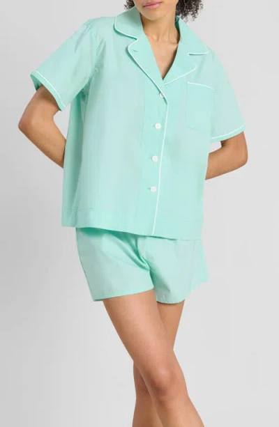 Sleepy Jones Corita Pajama Set In Blue