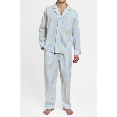 Sleepy Jones Lowell Pajama Set In Blue