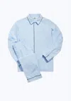 Sleepy Jones Men's Henry Pajama Set In Light Blue In Blue