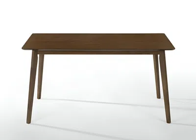Slickblue Rectangular Solid Wood Dining Table &#x2013; Family Size, Heirloom Quality