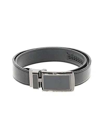 Pre-owned Slide Belts Belt In Black