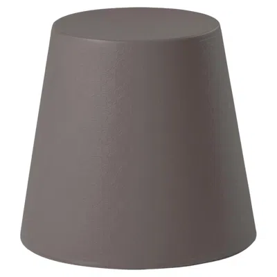 Pre-owned Slide Design Ali Baba Stool In Argil Gray By Giò Colonna Romano