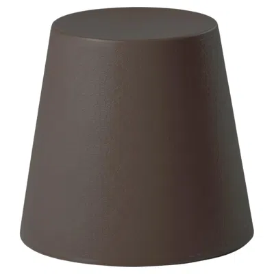 Pre-owned Slide Design Ali Baba Stool In Chocolate Brown By Giò Colonna Romano
