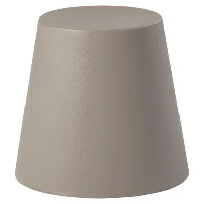 Pre-owned Slide Design Ali Baba Stool In Dove Gray By Giò Colonna Romano