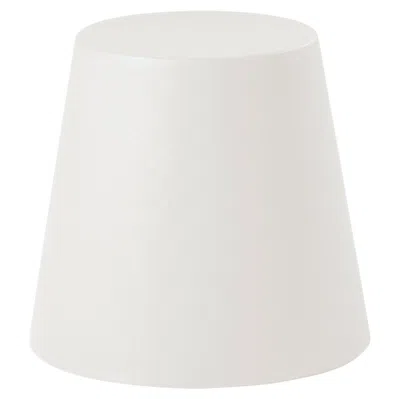 Pre-owned Slide Design Ali Baba Stool In Milky White By Giò Colonna Romano
